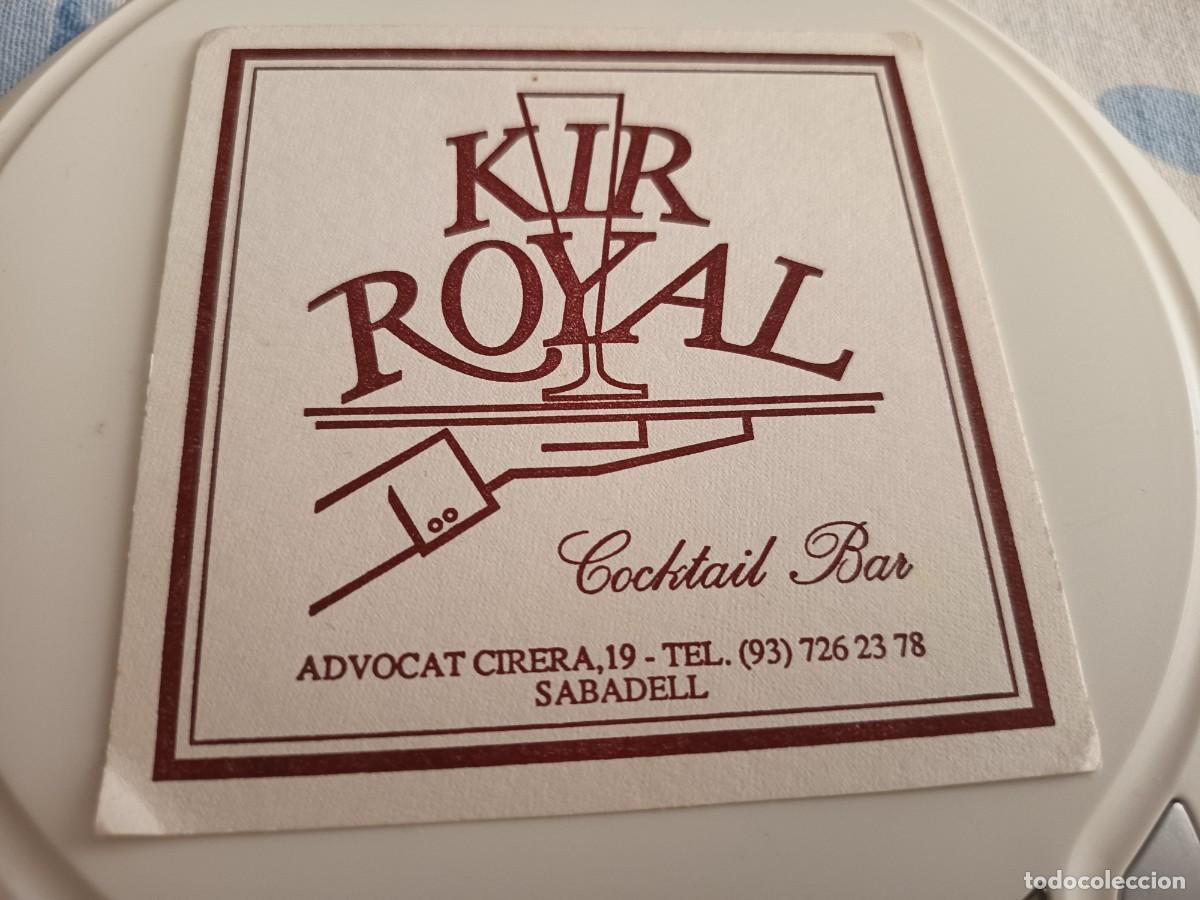 Otros art&iacute;culos de coleccionismo en papel: POSAVASOS BAR COCKTAIL KIR ROYAL-SABADELL-BARCELONA