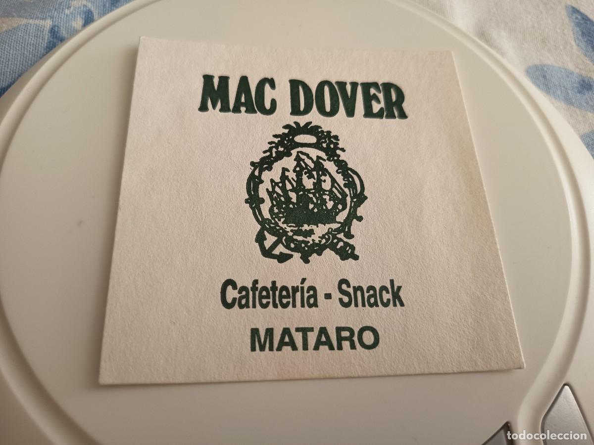 Otros art&iacute;culos de coleccionismo en papel: POSAVASOS CAFETERIA MAC DOVER-MATARO-BARCELONA