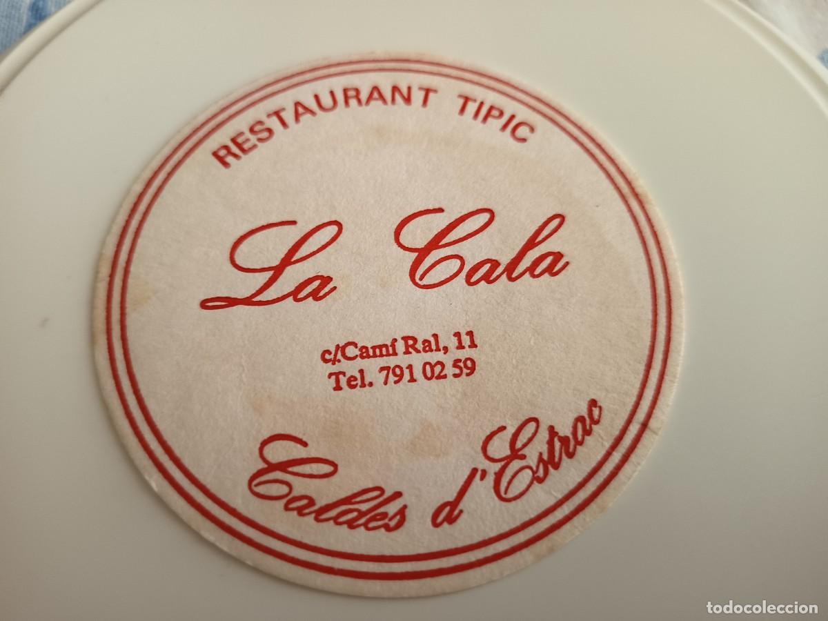 Otros art&iacute;culos de coleccionismo en papel: POSAVASOS RESTAURANTE LA CALA-CALDES D' ESTRAC-BARCELONA