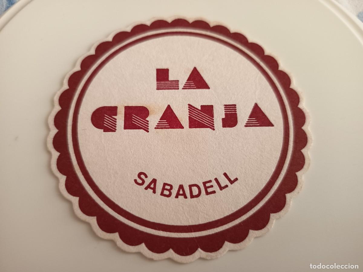 Otros art&iacute;culos de coleccionismo en papel: POSAVASOS RESTAURANTE LA GRANJA-SABADELL-BARCELONA