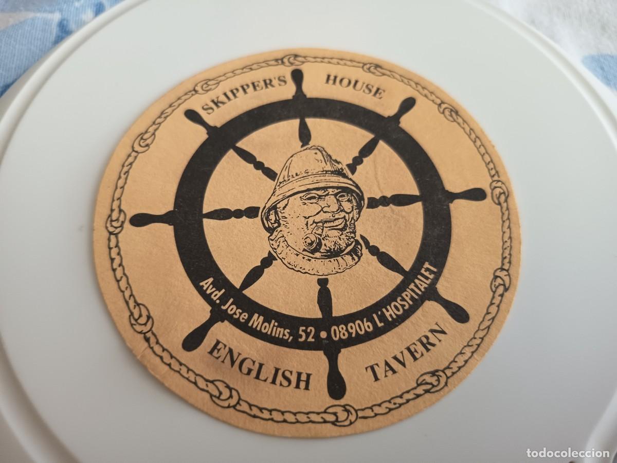 Otros art&iacute;culos de coleccionismo en papel: POSAVASOS TAVERN ENGLISH SKIPPER'S HOUSE-L'HOSPITALET-BARCELONA