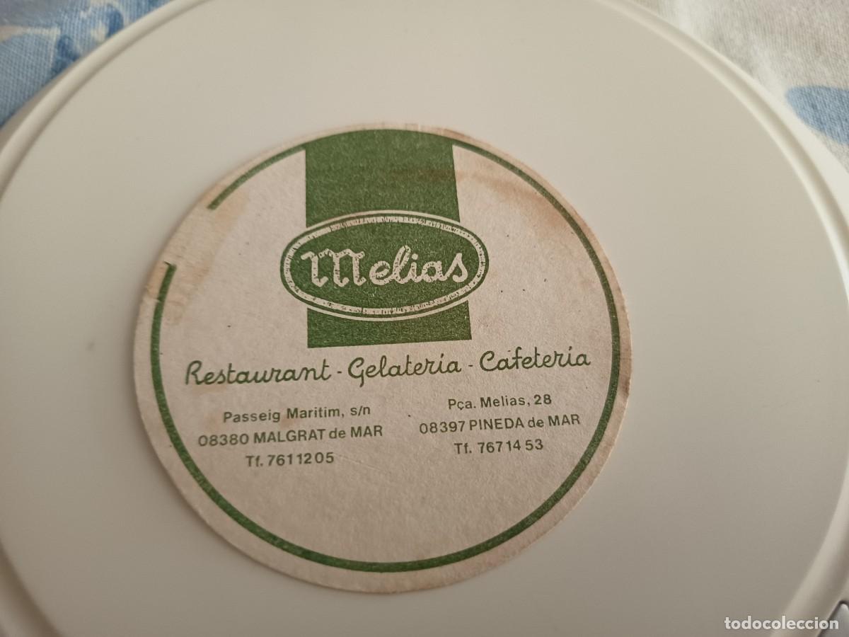 Otros art&iacute;culos de coleccionismo en papel: POSAVASOS RESTAURANT MELIAS-MALGRAT DE MAR-BARCELONA