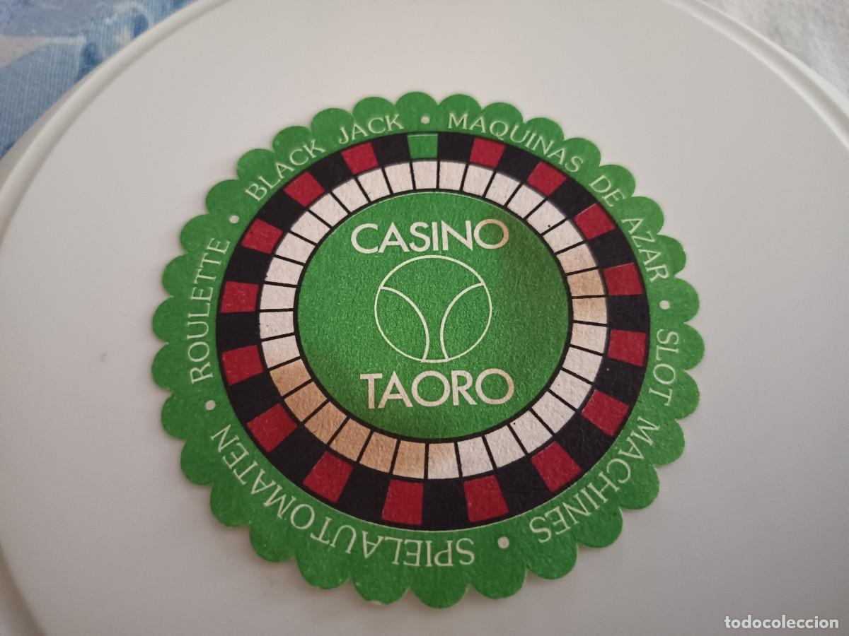Otros art&iacute;culos de coleccionismo en papel: POSAVASOS CASINO TAORO-CANARIAS
