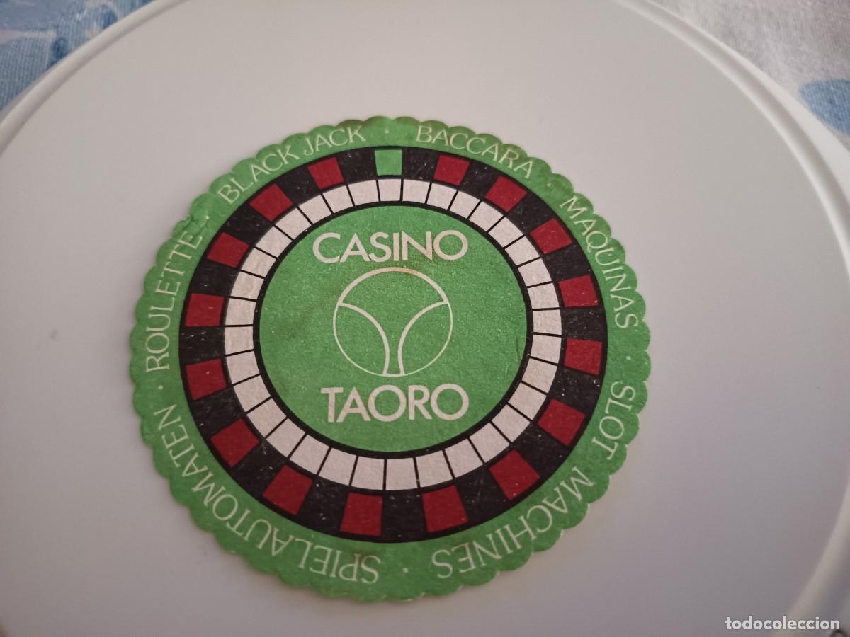 Otros art&iacute;culos de coleccionismo en papel: POSAVASOS CASINO TAORO-CANARIAS