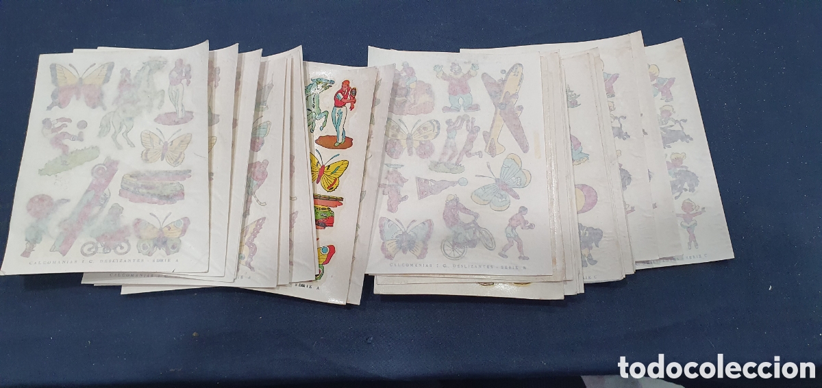 Paper Collecting Others: Lote de calcomanias vintage. (L139)
