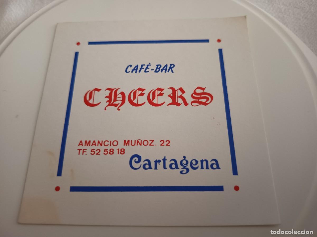 Paper Collecting Others: POSAVASOS CAFE BAR CHEERS-CARTAGENA-MURCIA