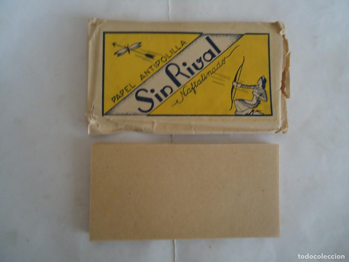 Outros artigos de papel: SOBRE CON PAPEL ANTIPOLILLA NAFTALINADO MARCA SIN RIVAL. PP-- 13