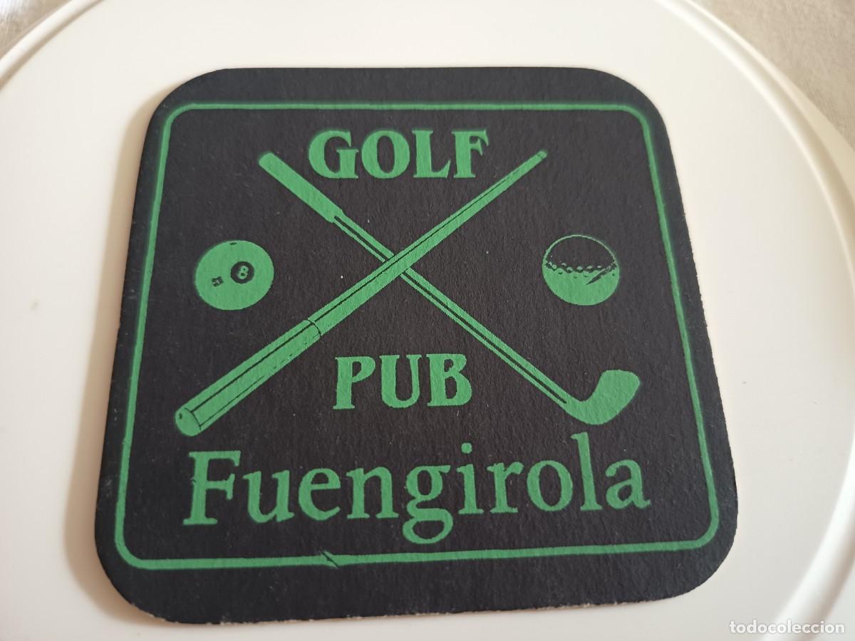 Otros art&iacute;culos de coleccionismo en papel: POSAVASOS PUB GOLF-FUENGIROLA-MALAGA