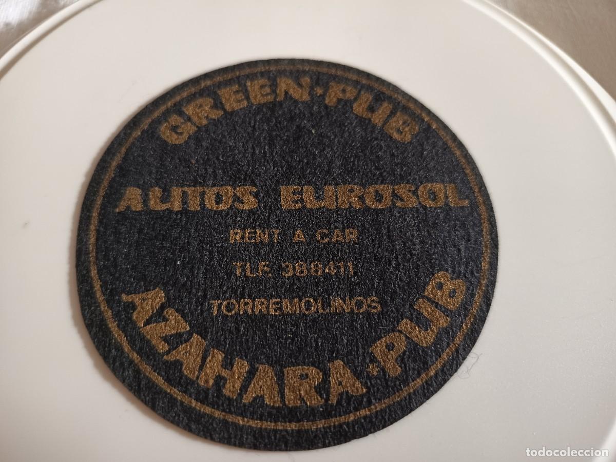 Otros art&iacute;culos de coleccionismo en papel: POSAVASOS AZAHARA PUB-GREEN PUB-TORREMOLINOS-MALAGA
