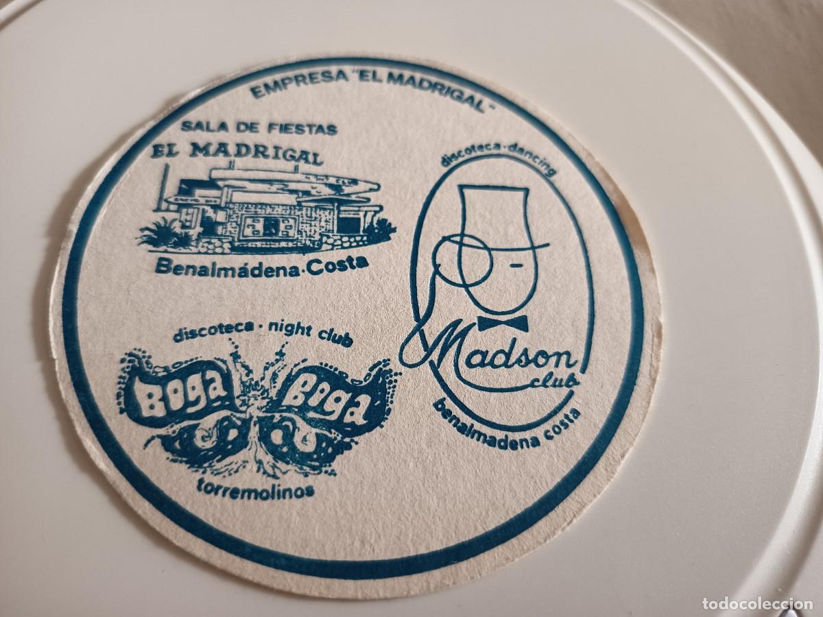 Otros art&iacute;culos de coleccionismo en papel: POSAVASOS DISCOTECA BOGA BOGA-TORREMOLINOS-CLUB MADSON-BENALMADENA-MALAGA