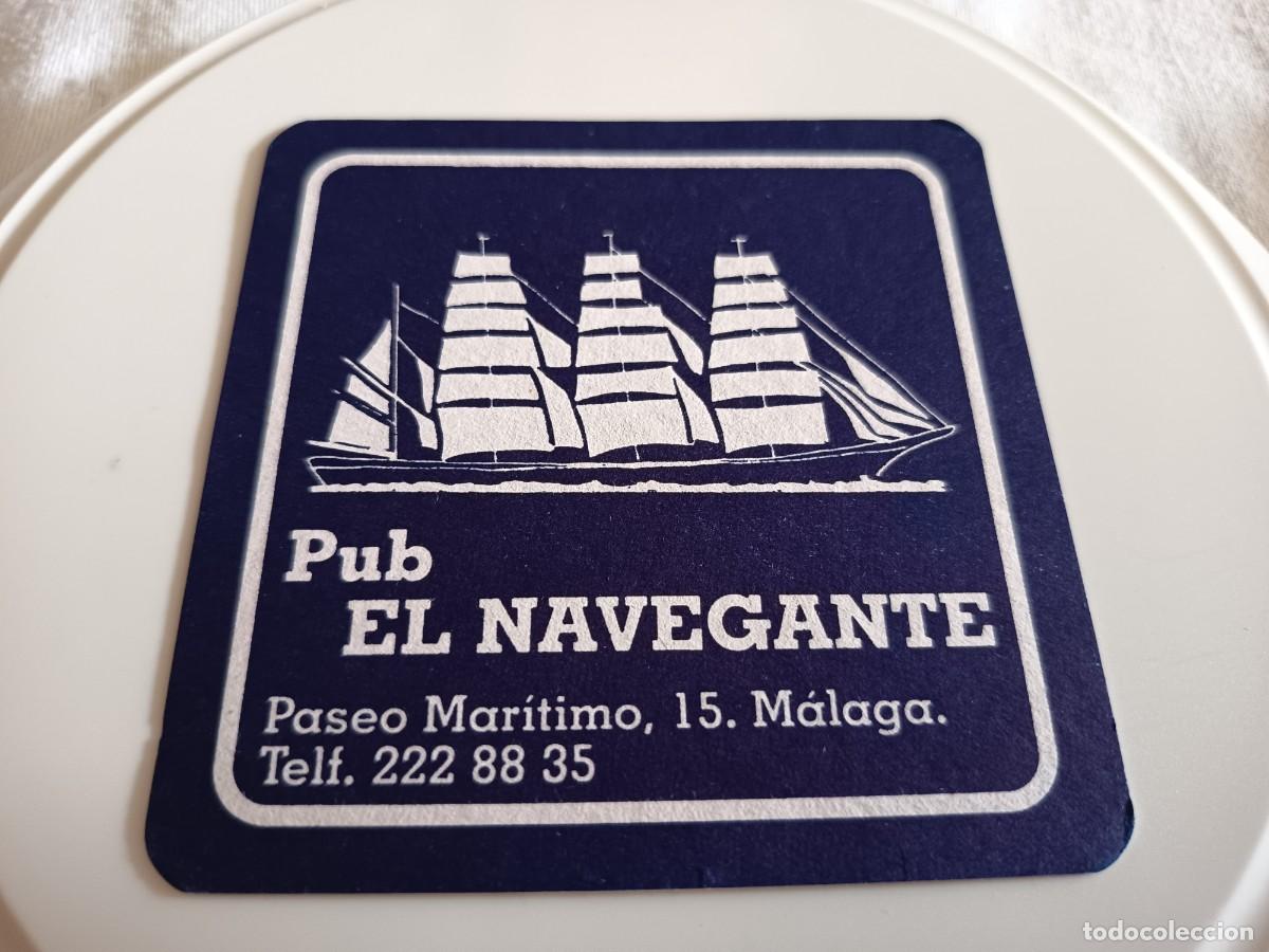 Sammelleidenschaft Andere Papierartikel: POSAVASOS PUB EL NAVEGANTE-MALAGA