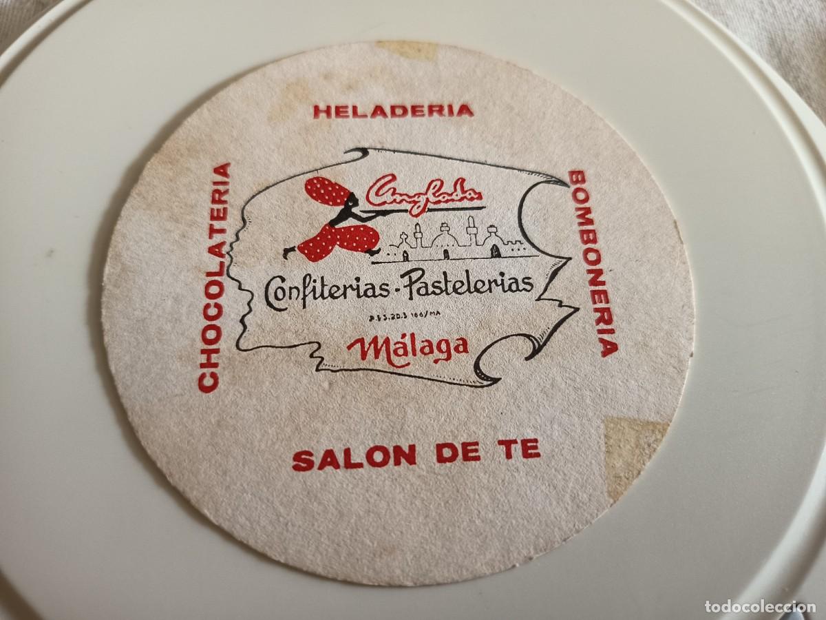 Sammelleidenschaft Andere Papierartikel: POSAVASOS SALON DE TE ANGLADA-MALAGA
