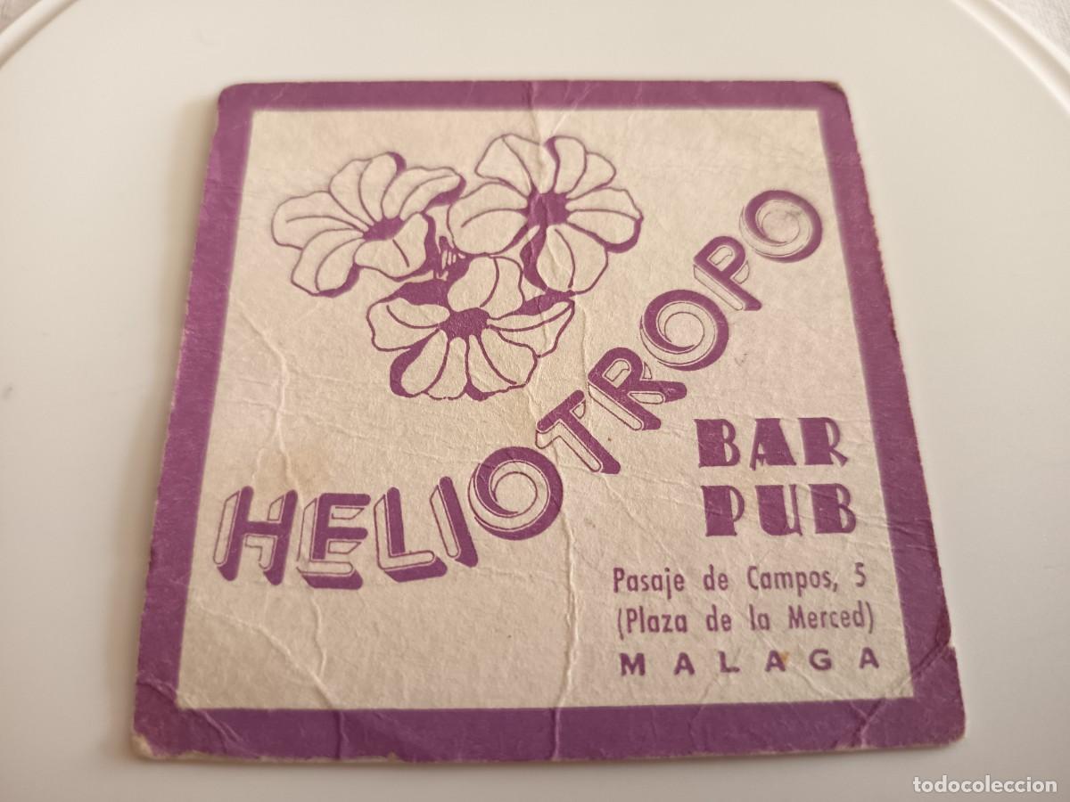 Otros art&iacute;culos de coleccionismo en papel: POSAVASOS BAR PUB HELIOTROPO-MALAGA