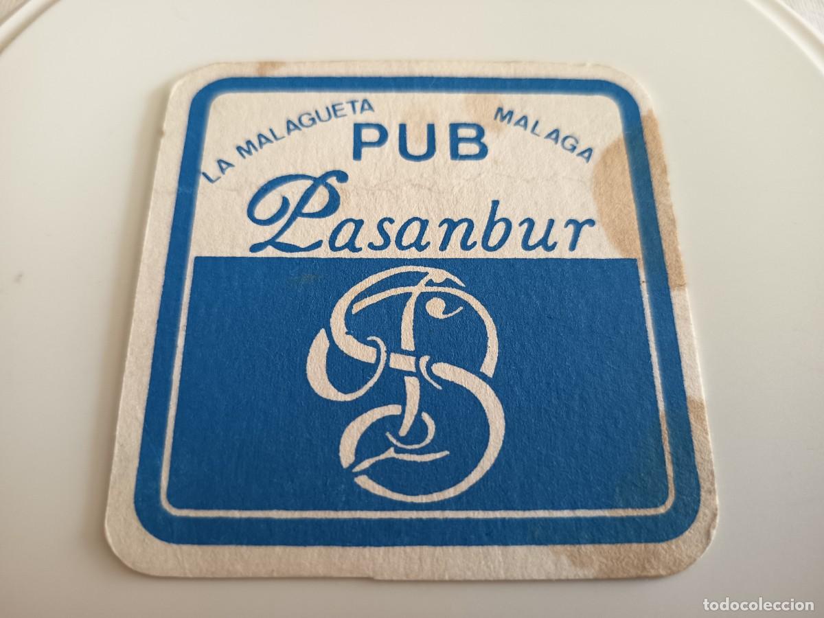 Otros art&iacute;culos de coleccionismo en papel: POSAVASOS PUB LASANBUR-MALAGA