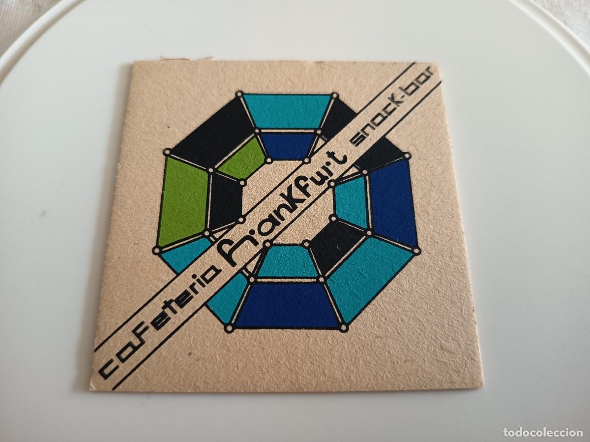 Otros art&iacute;culos de coleccionismo en papel: POSAVASOS CAFETERIA FRANKFURT-MALAGA