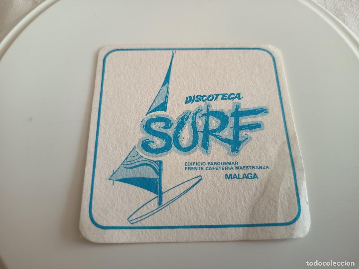 Otros art&iacute;culos de coleccionismo en papel: POSAVASOS DISCOTECA SURF-MALAGA