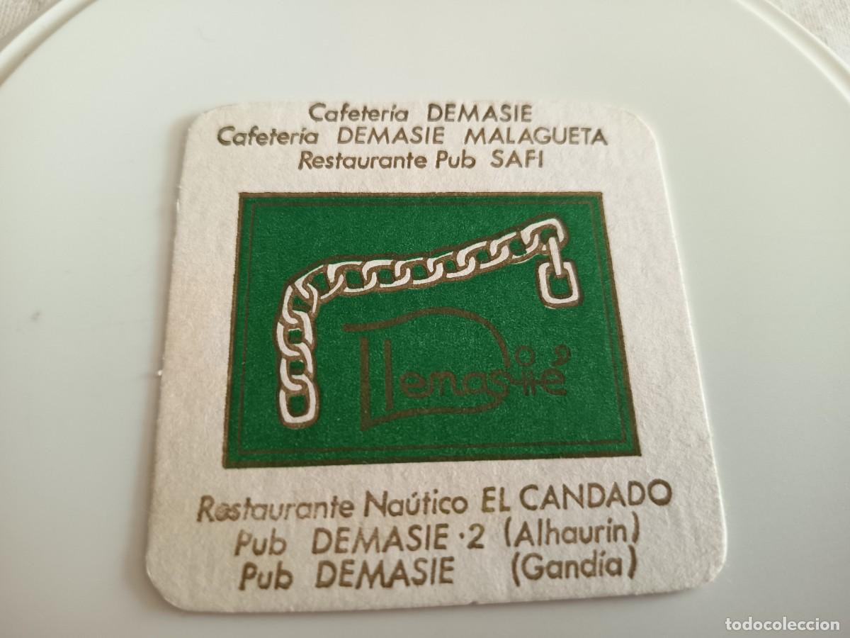 Outros artigos de papel: POSAVASOS CAFETERIAS DEMASIE-MALAGA