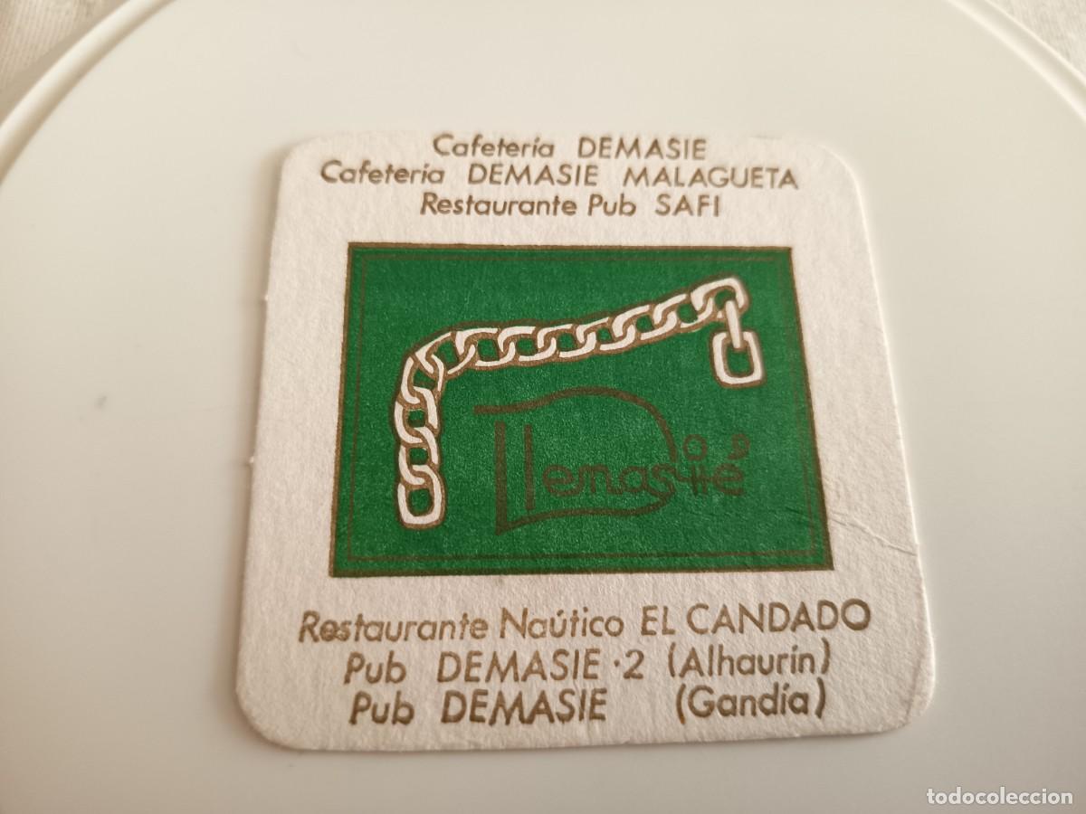 Outros artigos de papel: POSAVASOS CAFETERIAS DEMASIE-MALAGA
