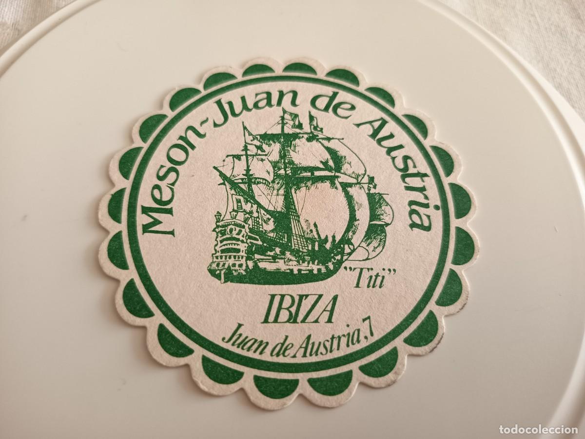 Outros artigos de papel: POSAVASOS MESON JUAN DE AUSTRIA- IBIZA-BALEARES