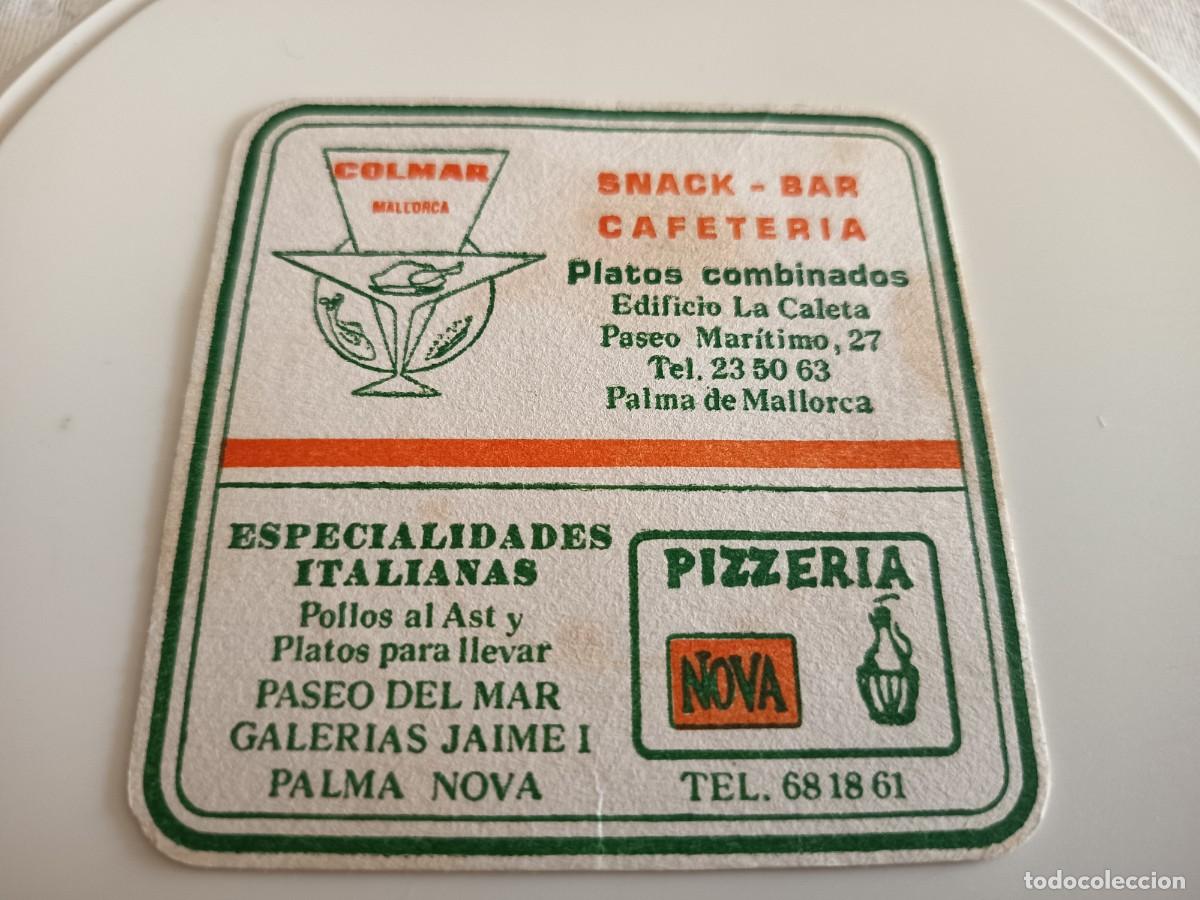 Otros art&iacute;culos de coleccionismo en papel: POSAVASOS SNACK BAR COLMAR-MALLORCA-BALEARES