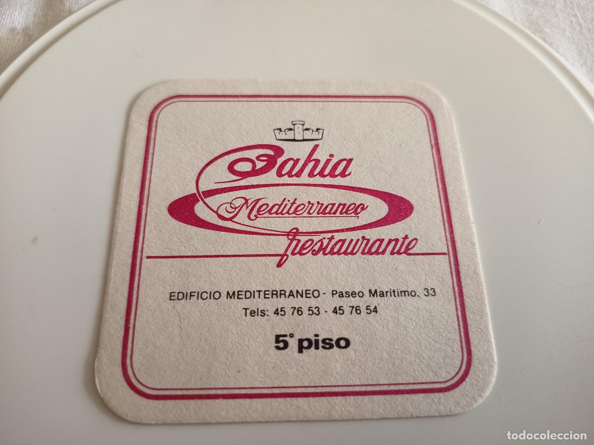 Otros art&iacute;culos de coleccionismo en papel: POSAVASOS RESTAURANTE BAHIA MEDITERRANEO-PALMA-MALLORCA-BALEARES