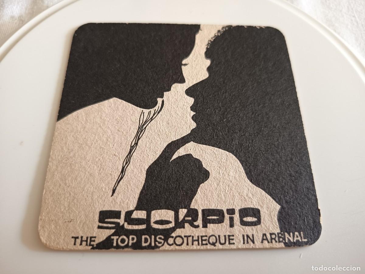 Otros art&iacute;culos de coleccionismo en papel: POSAVASOS DISCOTECA SCORPIO-EL ARENAL-MALLORCA-BALEARES