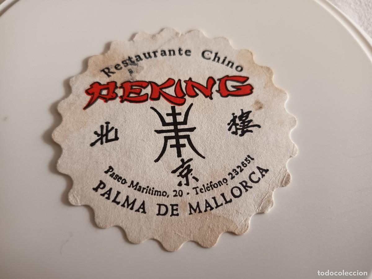 Otros art&iacute;culos de coleccionismo en papel: POSAVASOS RESTAURANTE CHINO PEKING-PALMA -MALLORCA-BALEARES