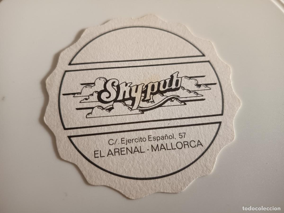 Otros art&iacute;culos de coleccionismo en papel: POSAVASOS PUB SKY-EL ARENAL -MALLORCA-BALEARES