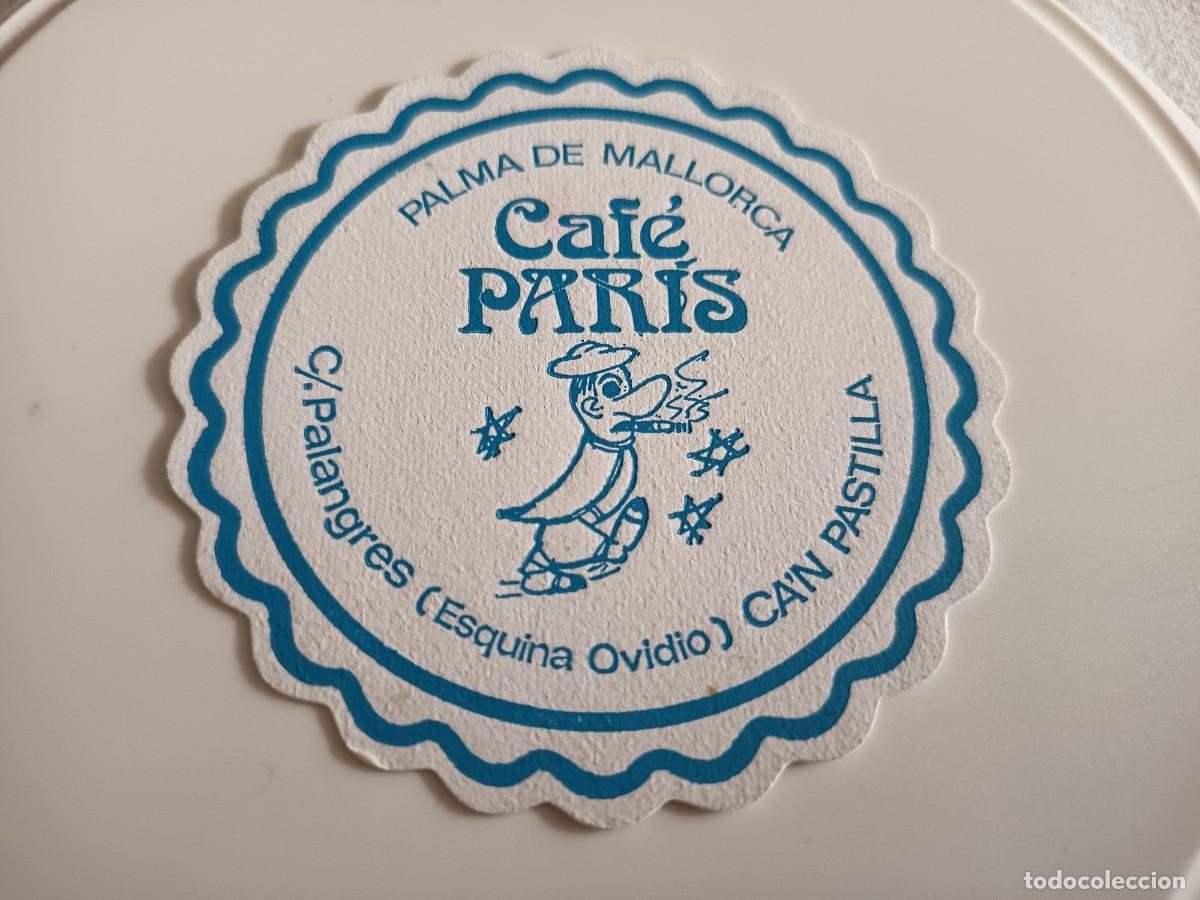 Otros art&iacute;culos de coleccionismo en papel: POSAVASOS CAFE PARIS-PALMA-MALLORCA-BALEARES
