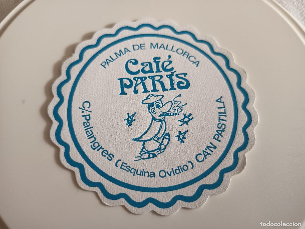 Otros art&iacute;culos de coleccionismo en papel: POSAVASOS CAFE PARIS-PALMA-MALLORCA-BALEARES