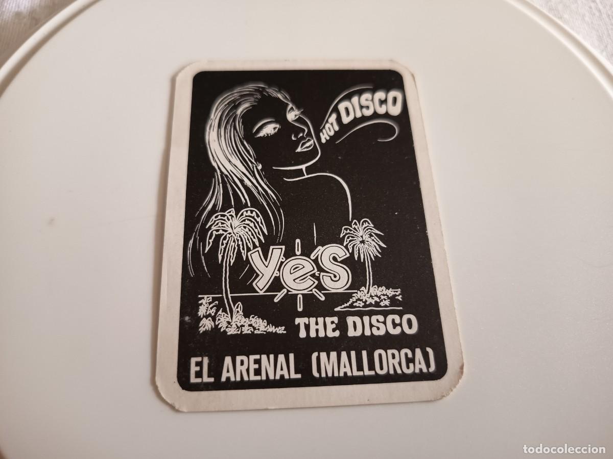 Otros art&iacute;culos de coleccionismo en papel: POSAVASOS DISCOTECA YES-EL ARENAL-MALLORCA-BALEARES