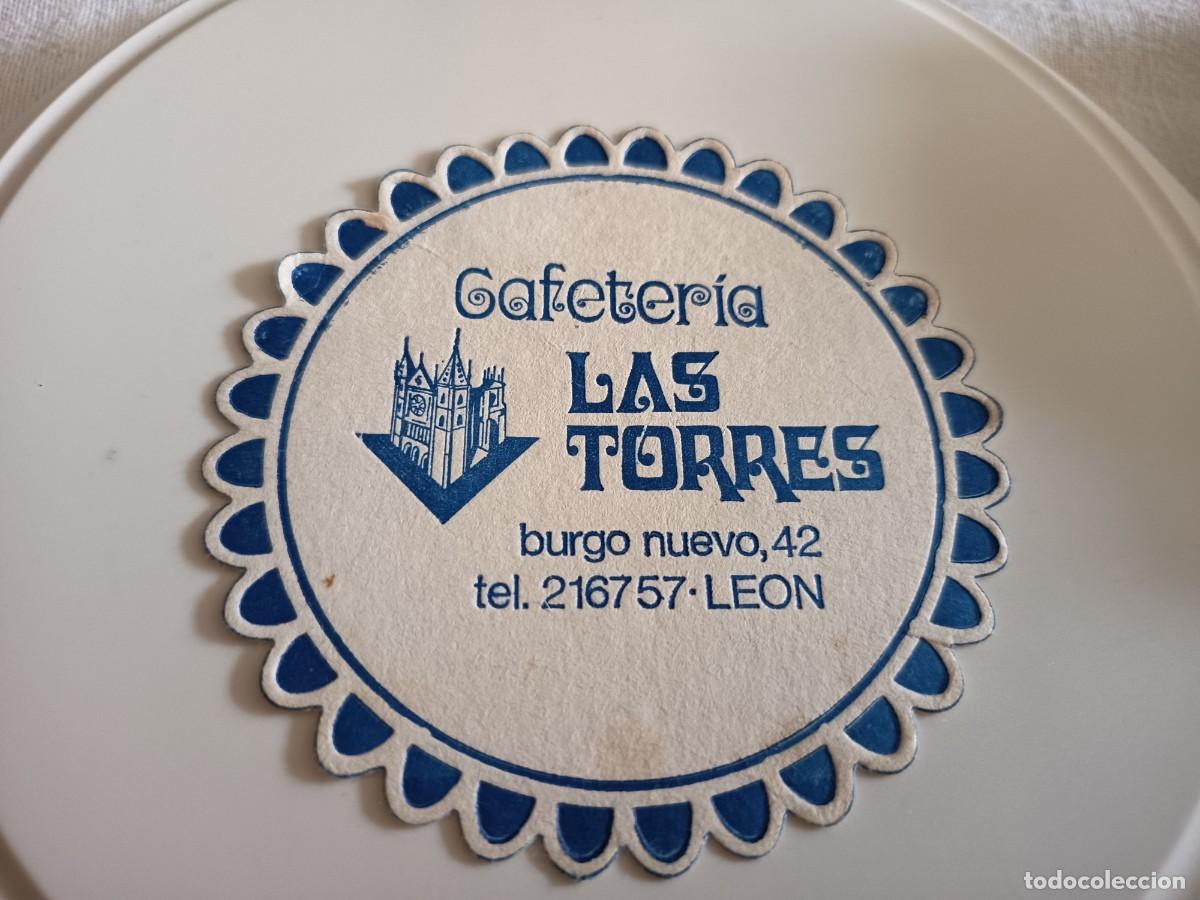 Otros art&iacute;culos de coleccionismo en papel: POSAVASOS CAFETERIA LAS TORRES-LEON