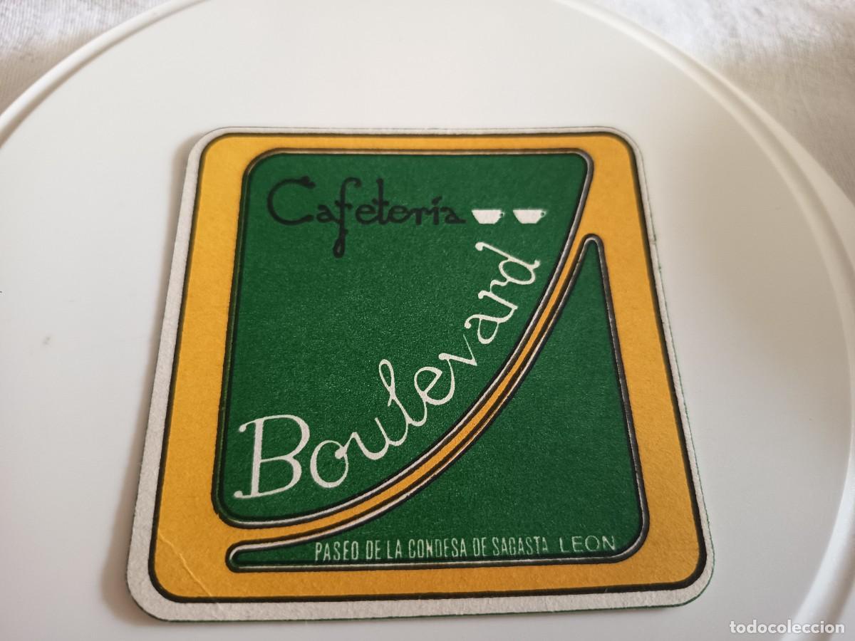 Otros art&iacute;culos de coleccionismo en papel: POSAVASOS CAFETERIA BOULEVARD-LEON