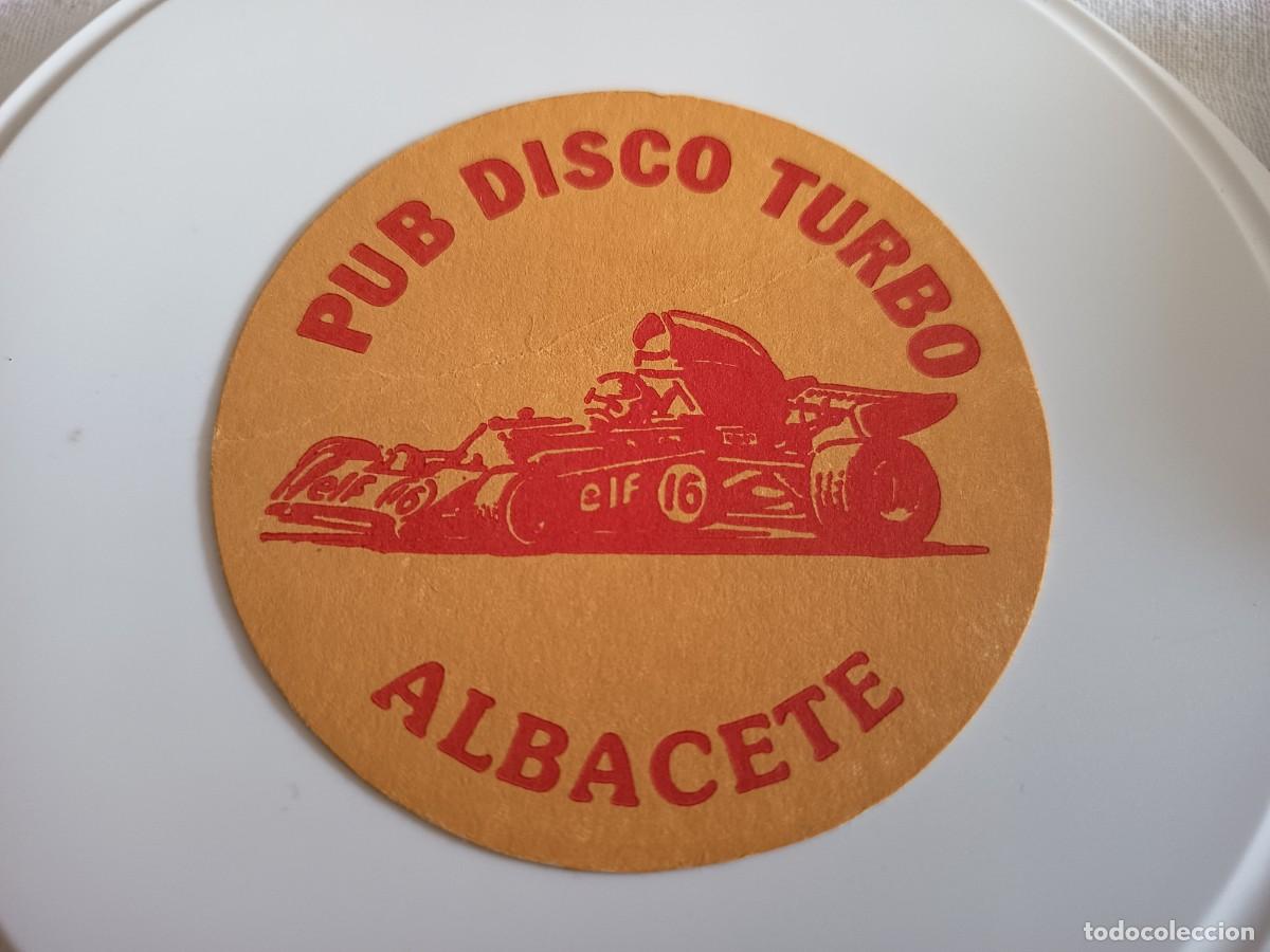 Otros art&iacute;culos de coleccionismo en papel: POSAVASOS PUB DISCO TURBO-ALBACETE