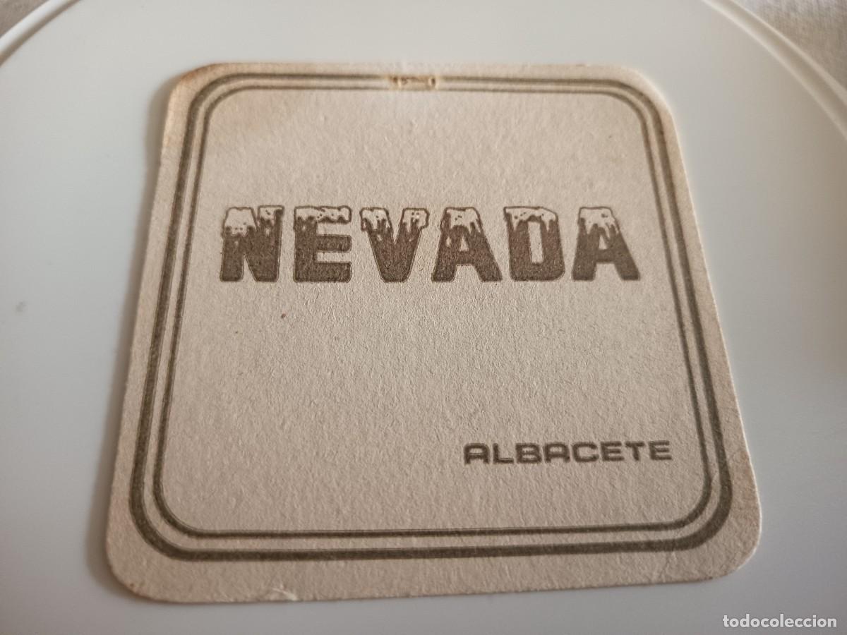 Otros art&iacute;culos de coleccionismo en papel: POSAVASOS CAFETERIA NEVADA-ALBACETE