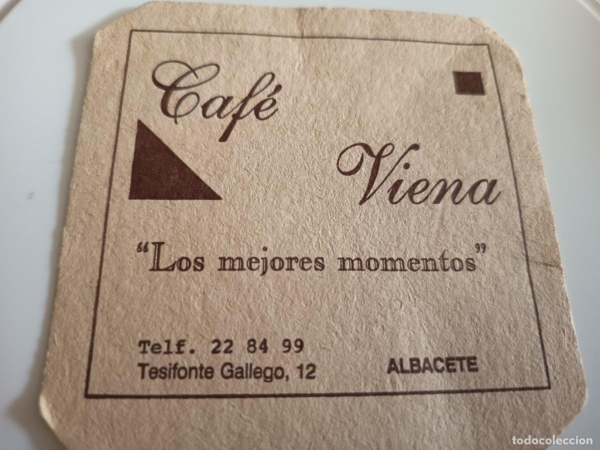Otros art&iacute;culos de coleccionismo en papel: POSAVASOS CAFE VIENA-ALBACETE