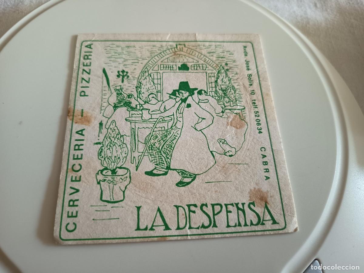 Otros art&iacute;culos de coleccionismo en papel: POSAVASOS CERVECERIA LA DESPENSA-CABRA-CORDOBA