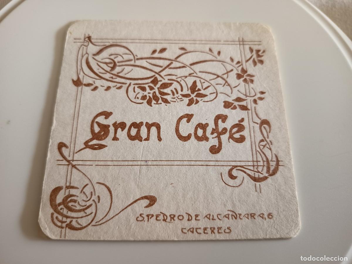 Otros art&iacute;culos de coleccionismo en papel: POSAVASOS GRAN CAFE-CACERES