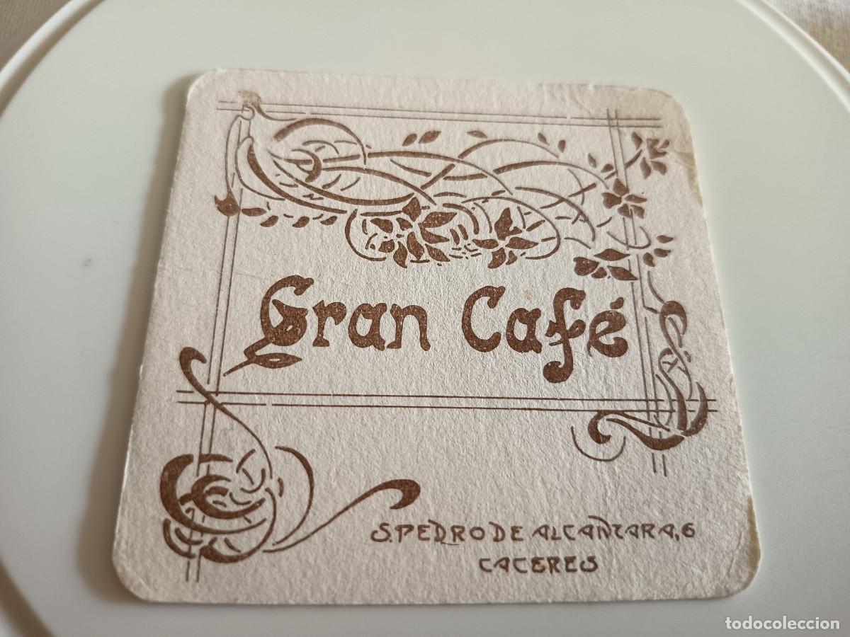 Otros art&iacute;culos de coleccionismo en papel: POSAVASOS GRAN CAFE-CACERES