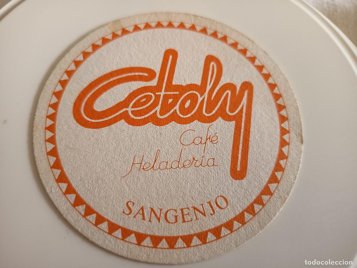 Otros art&iacute;culos de coleccionismo en papel: POSAVASOS CAFE CETOLY-GINA-SANGENJO-PONTEVEDRA