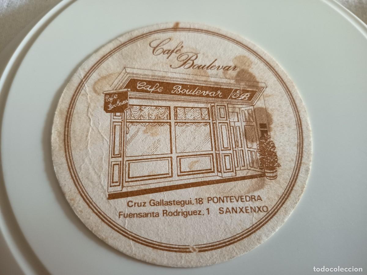 Otros art&iacute;culos de coleccionismo en papel: POSAVASOS CAFE BOULEVAR-SANGENJO-PONTEVEDRA