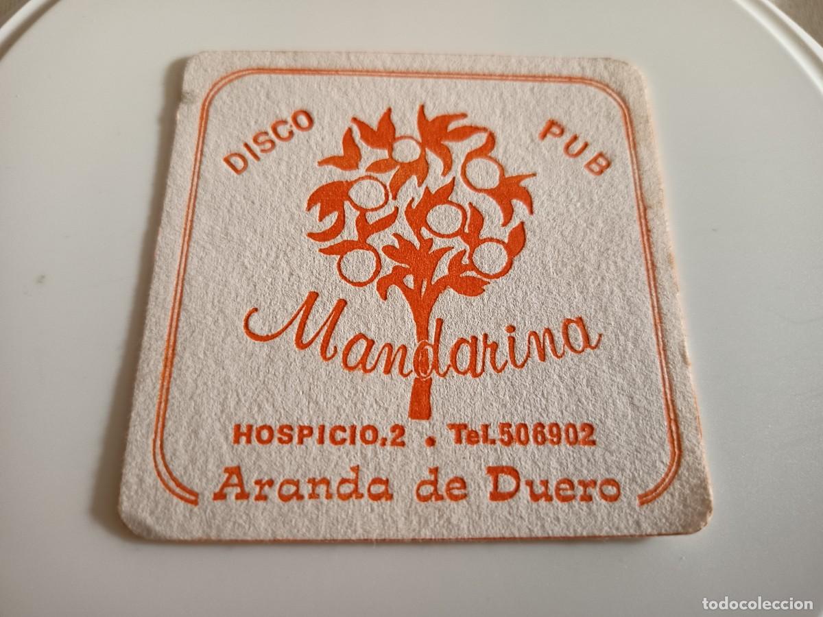 Sammelleidenschaft Andere Papierartikel: POSAVASOS PUB MANDARINA-ARANDA DE DUERO-BURGOS