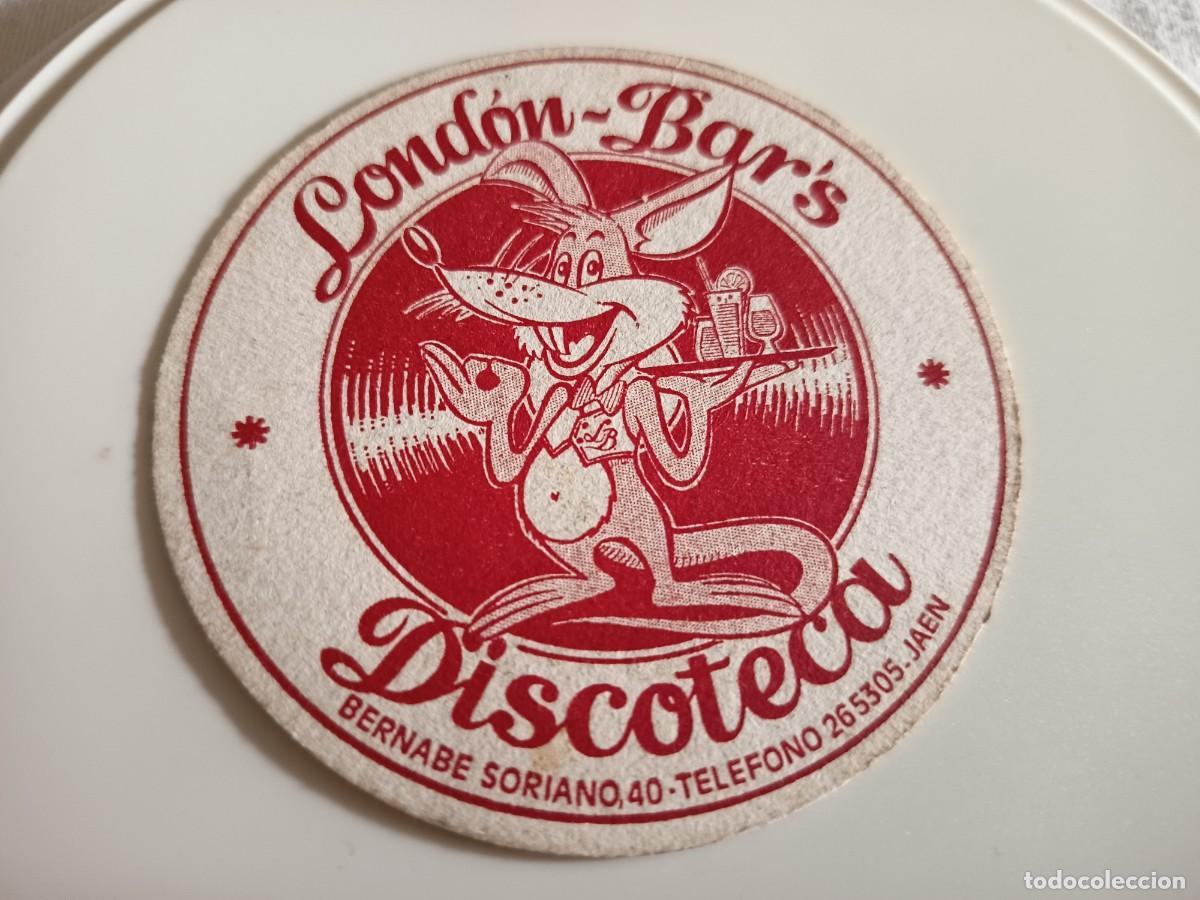 Otros art&iacute;culos de coleccionismo en papel: POSAVASOS DISCOTECA LONDON BAR'S-JAEN