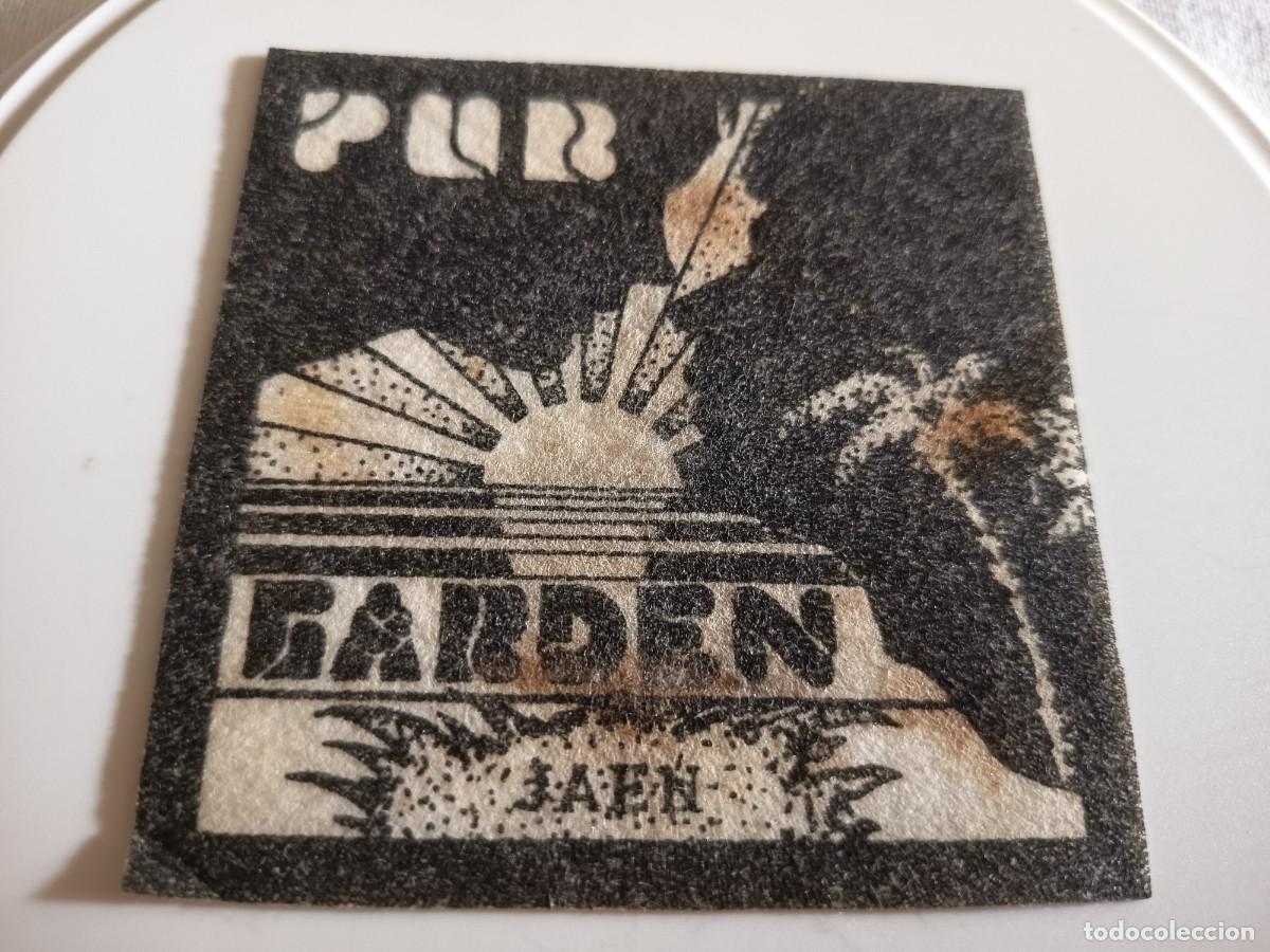 Otros art&iacute;culos de coleccionismo en papel: POSAVASOS PUB GARDEN-JAEN