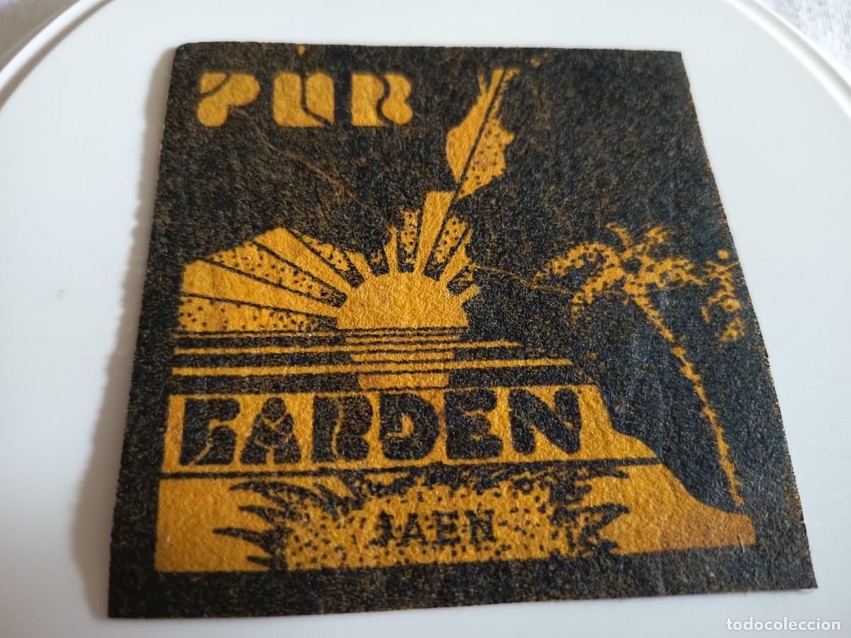 Otros art&iacute;culos de coleccionismo en papel: POSAVASOS PUB GARDEN-JAEN