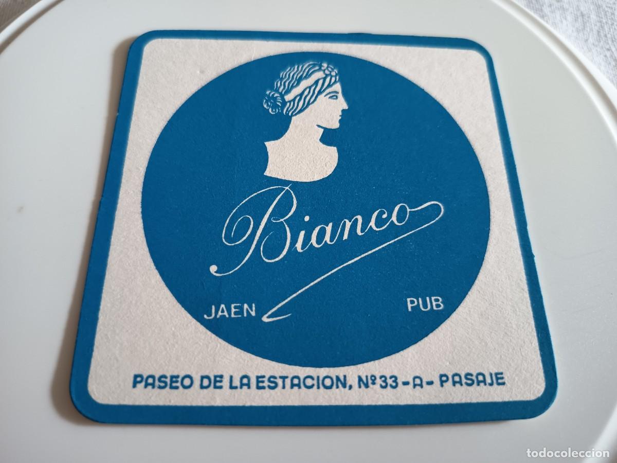 Otros art&iacute;culos de coleccionismo en papel: POSAVASOS PUB BIANCO-JAEN