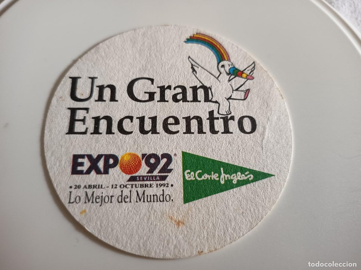 Otros art&iacute;culos de coleccionismo en papel: POSAVASOS EL CORTE INGLES EXPIO 92-SEVILLA