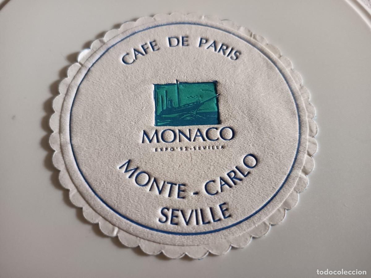 Otros art&iacute;culos de coleccionismo en papel: POSAVASOS MONACO EN EXPO 92-SEVILLA