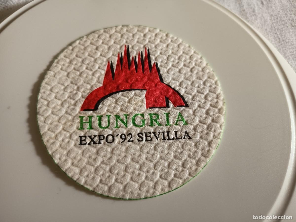 Otros art&iacute;culos de coleccionismo en papel: POSAVASOS HUNGRIA EN EXPO 92-SEVILLA