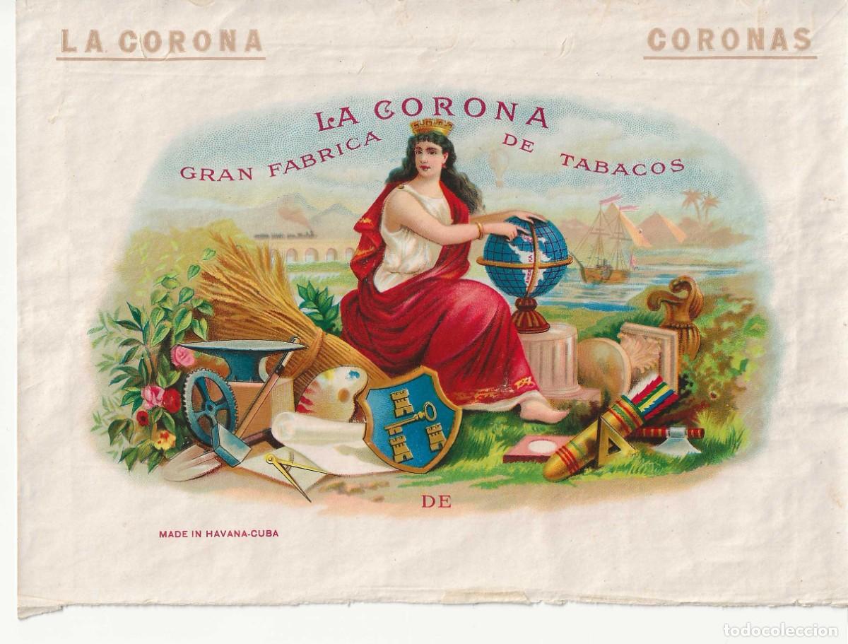 Otros art&iacute;culos de coleccionismo en papel: VISTA ANTIGUA LA CORONA &ndash; HABANA CUBA &ndash; ORIGINAL &ndash; VITOLFILIA